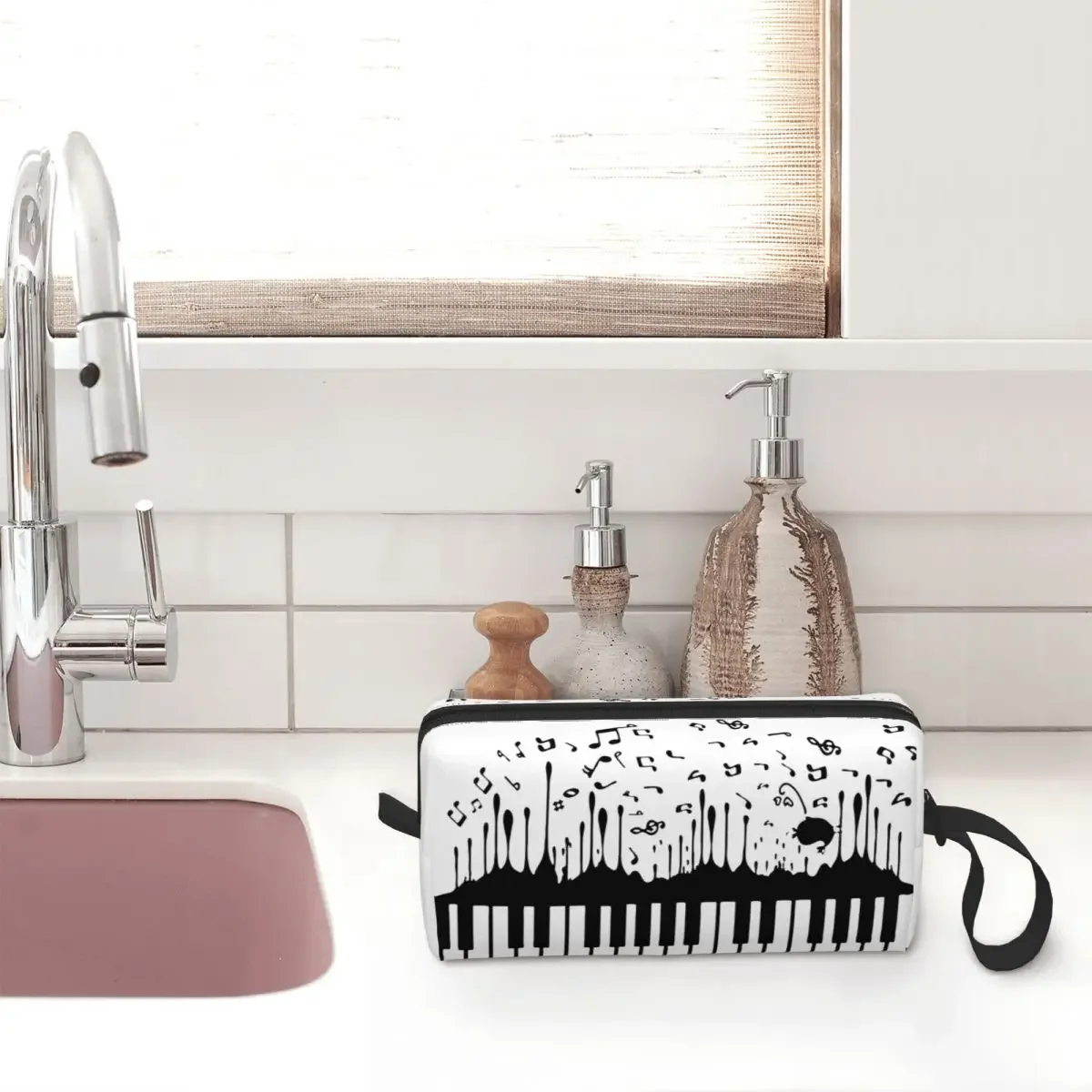 Косметичка Best Song для пианино-ключей маленькая дорожная Сумочка туалетных