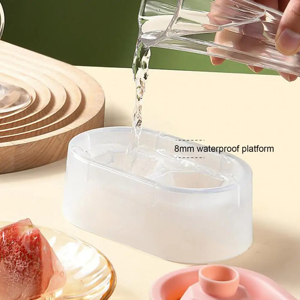 

Convenient Ice Hockey Mold Flexible Rubber Funnel Shape Ice Hockey Mold Ice Ball Mold Ice Ball Maker