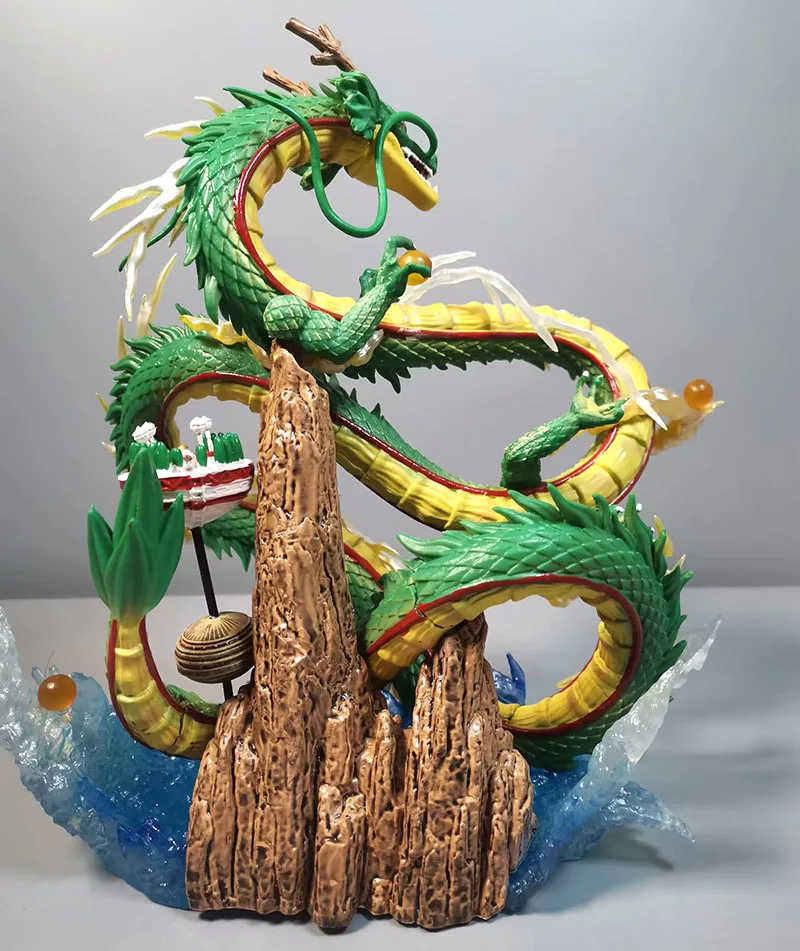 24 см Dragon Ball аниме фигурка Шенрон Гоку и модель ПВХ статуя кукла коллекция комната