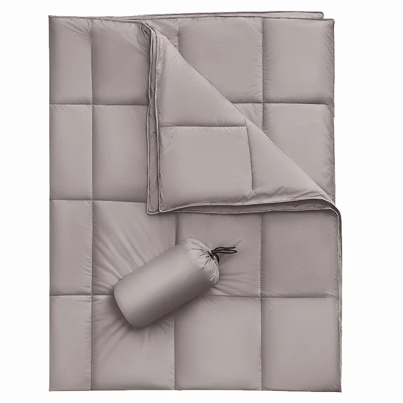 

Легкий и гусиный походный пух для теплого Bidekanu водонепроницаемый упакованный плед одеяло для дома и улицы ветрозащитное одеяло