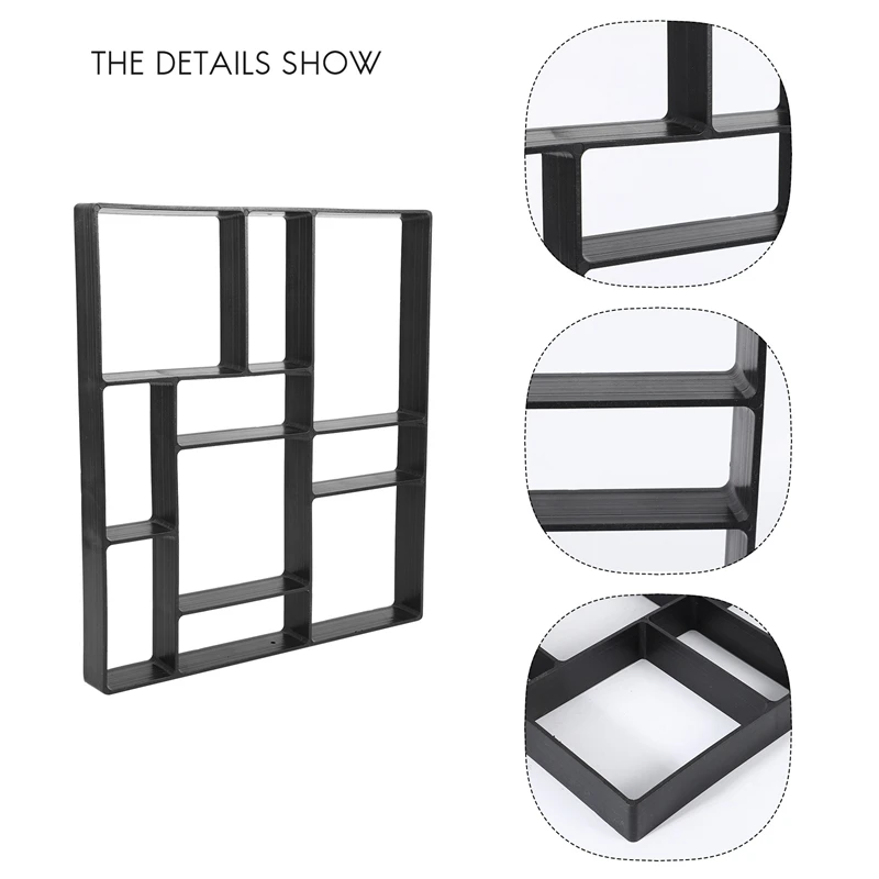 DIY пластиковая форма для изготовления дорожек ручная тротуарная цементного