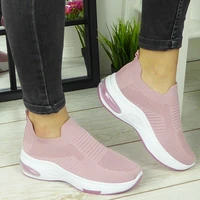 2022 summer women tennis sneakers mesh breathable slip on loafers sport running tenis shoes casual ladies shoes for women