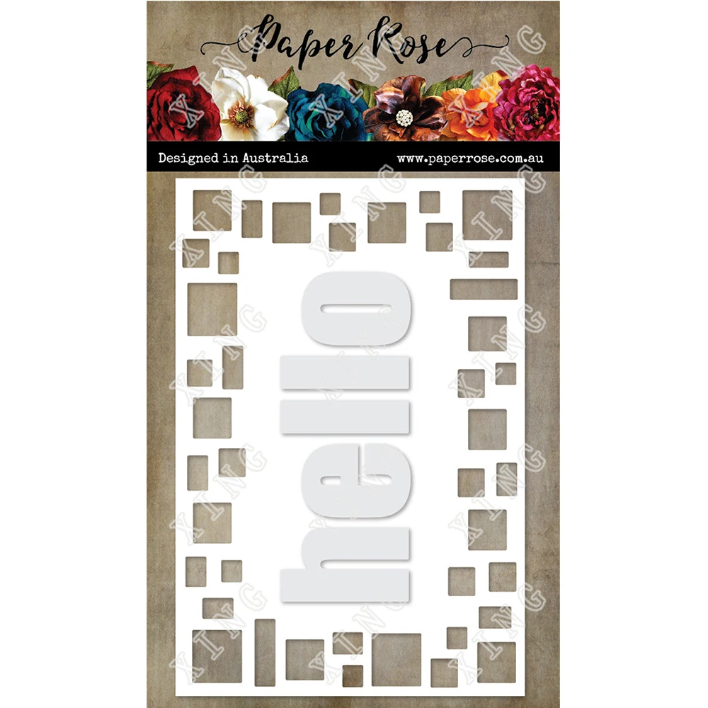 

Newest Hot Sale Mosaic Frame Metal Cutting Dies Decorate Embossing Template Diy Gift Card Craft Knife Blade Punch Reusable Molds
