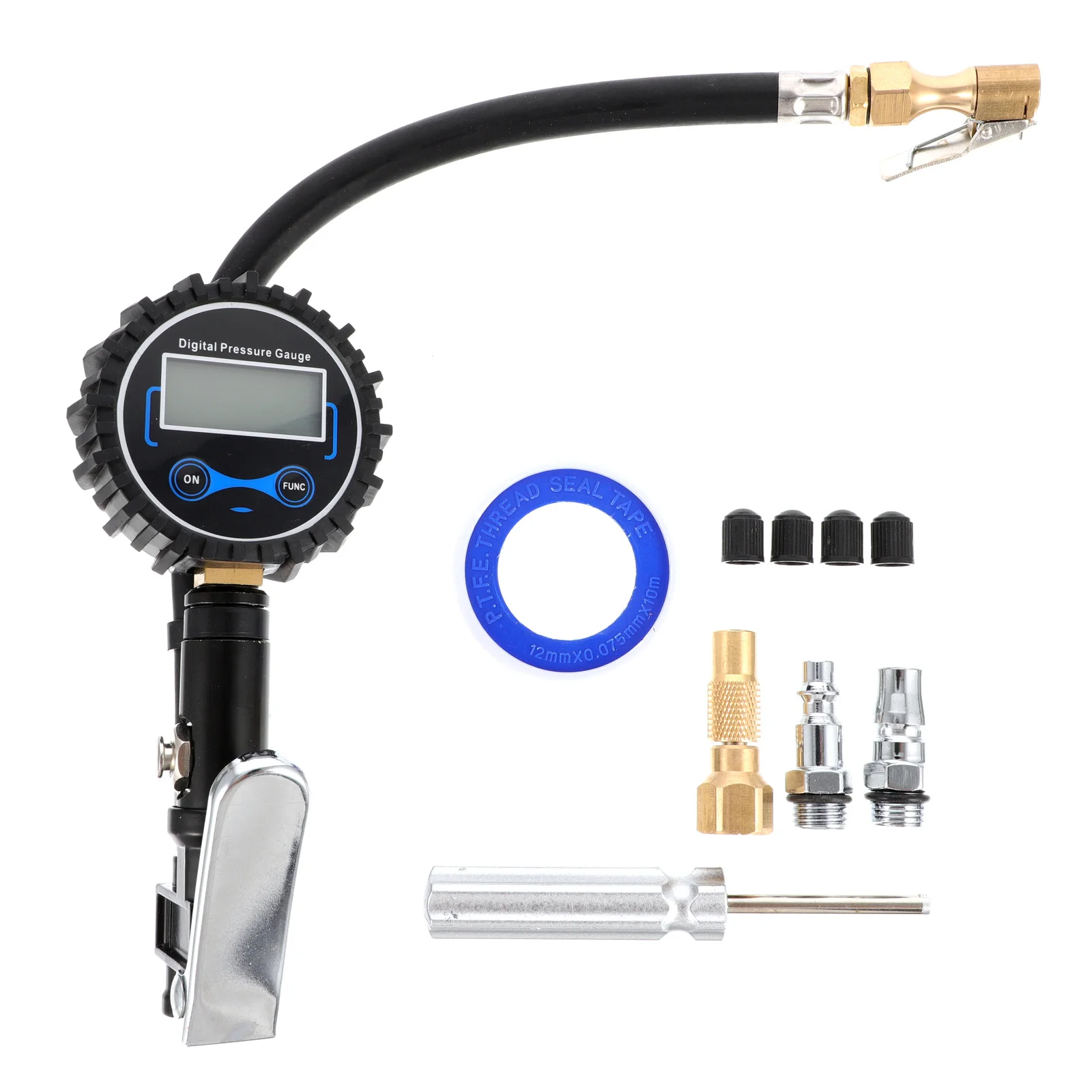 

Car Tire Inflator with Large Screen Display and High Precision Measurement for Safe Driving
