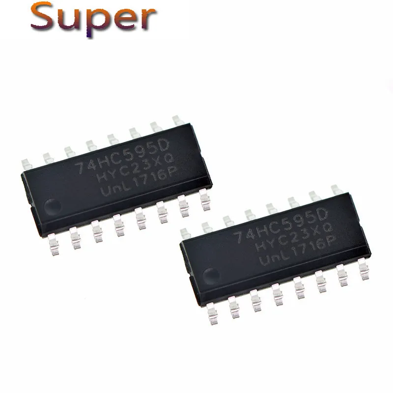 

50PCS 74HC595 SOP16 74HC595D SOP SN74HC595D SOP-16 SMD New and Original IC Chipset