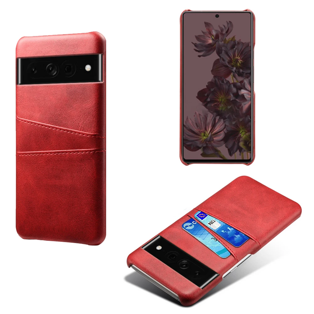 

For Pixel 7 Pro Case Credit Card Case Vintage PU Leather Wallet Cover Googe Pixel7 7Pro Pixel7Pro Funda Coque