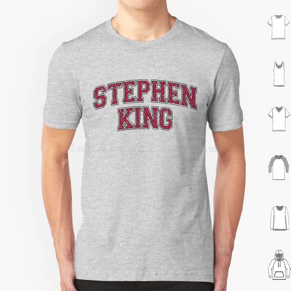 

Мужская/Женская/детская футболка Stephen King университет, 6Xl