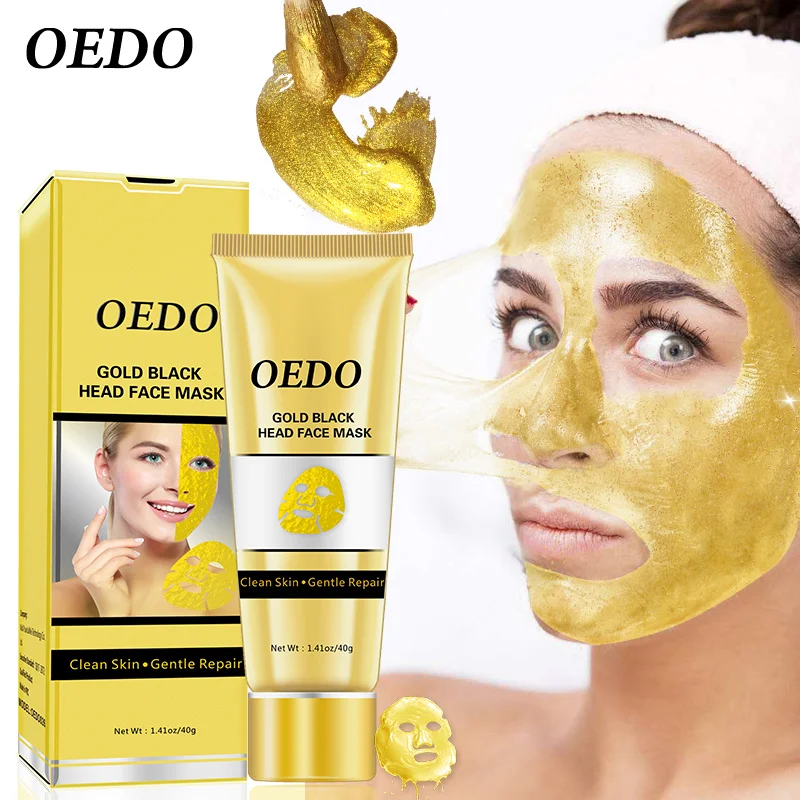 

Маска для удаления черных точек OEDO Gold, маска для сужения пор, для улучшения огрубевшей кожи, удаления черных точек, маска для удаления черных...
