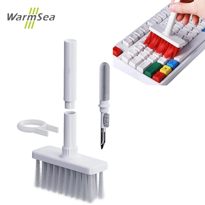 

Keyboard Cleaning Brush Earbuds Cleaning Pen Computer Keyboard Cleaner Keycap Puller Kit for PC Airpods Earphone Cleaning Tools