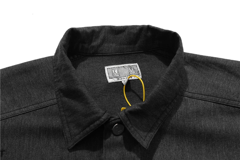 Куртка CAVEMPT C.E для мужчин и женщин винтажная черная рубашка в минималистичном