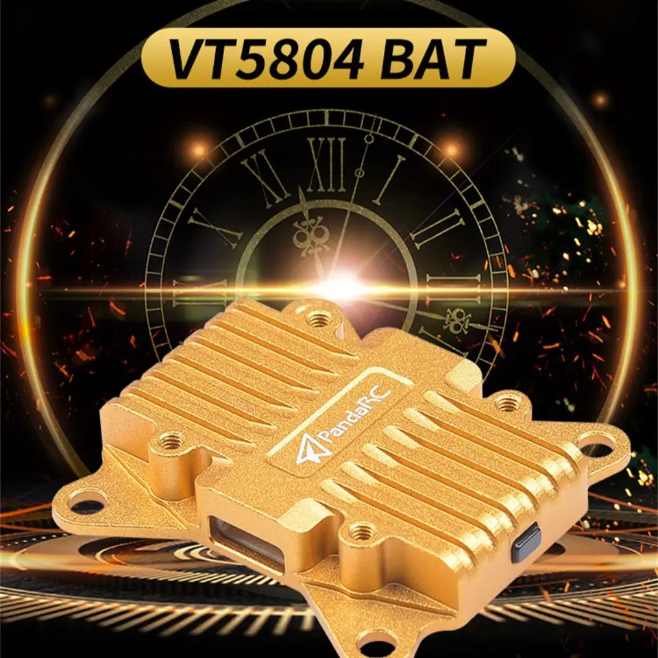 

PandaRC VT5804 BAT VTX 5.8G 40CH Image Transmission 2500mW High-power 6-36V OSD MMCX for X8 FPV Racing Drone Frame Kit Parts