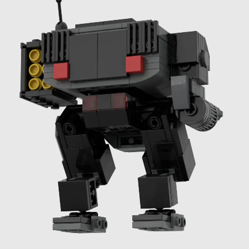 Модель робота-конструктора MOC-180377 Patriot модель 280 шт. черного истребителя пазл