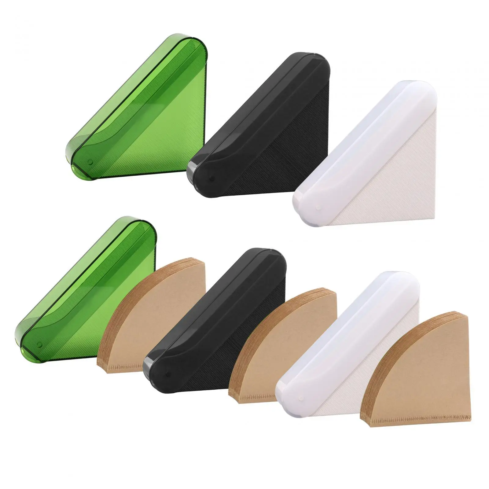 

Coffee Papers Storage Hold 80 Filters Household Coffee Filter Paper Dispenser