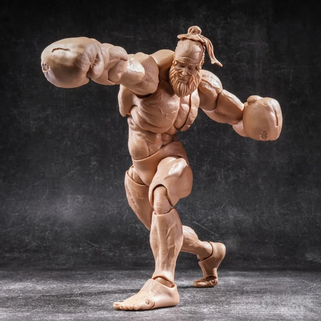 Фото В наличии Romankey UMS003 Big Guy GUY масштаб 1/12, супергибкий шарнир, сильный мышечный корпус, 6 дюймов, полный набор, экшн-фигурка, модель игрушки №4