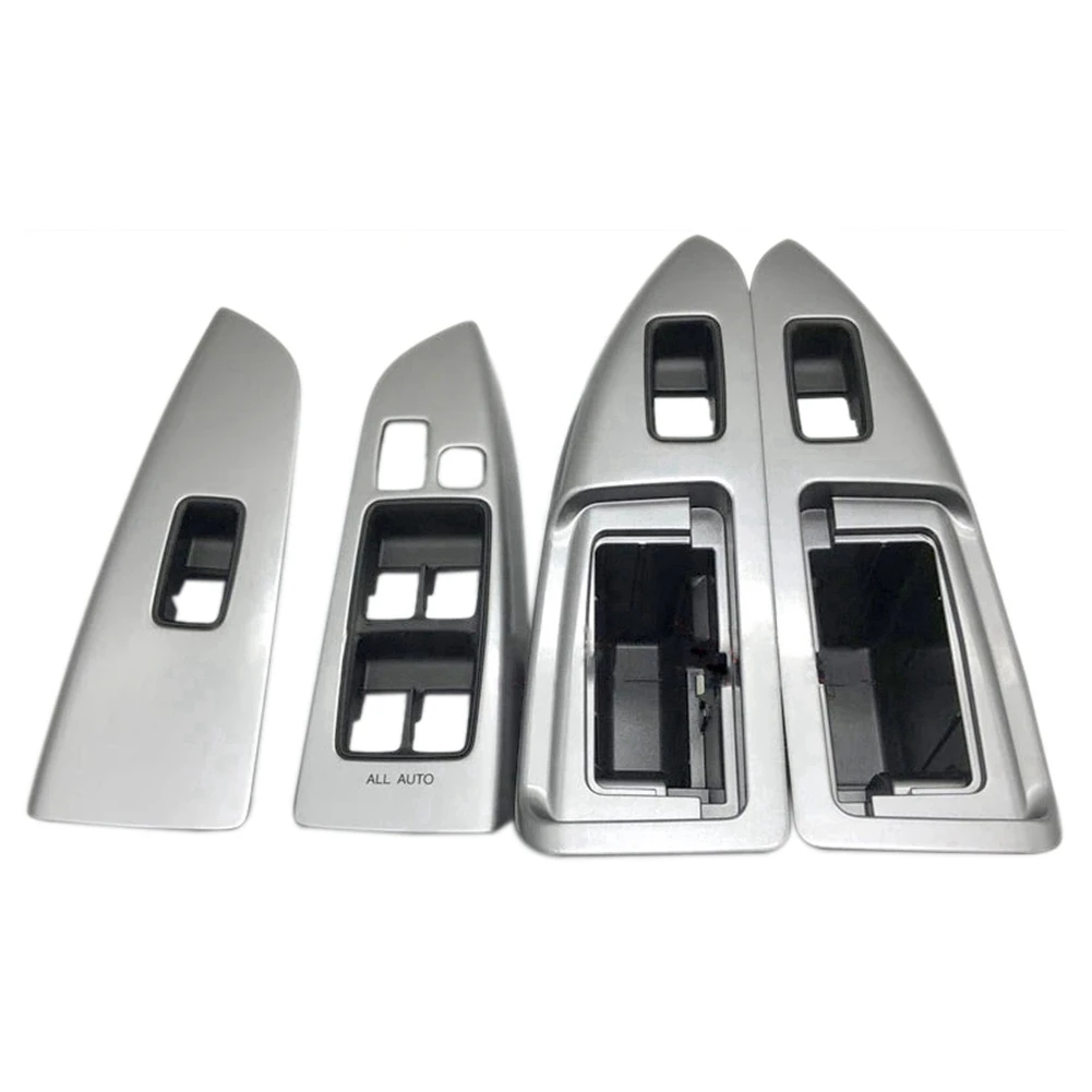 

Car Front Right Window Glass Button Switch Panel Cover Frame for Toyota Land Cruiser Prado 120 LC120 2003-2009