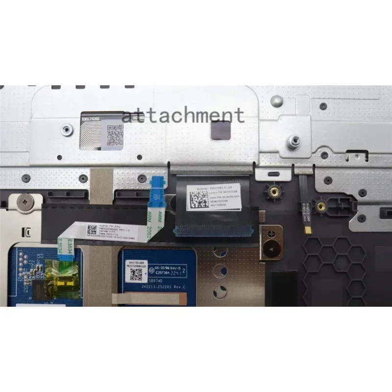 Для Lenovo15APH8 LOQ 15IRH8 чехол для упора рук сенсорная панель клавиатура серый цвет США