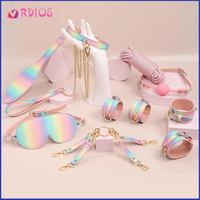 Экзотические аксессуары vrбог наручники воротник секс-игрушка для взрослых набор