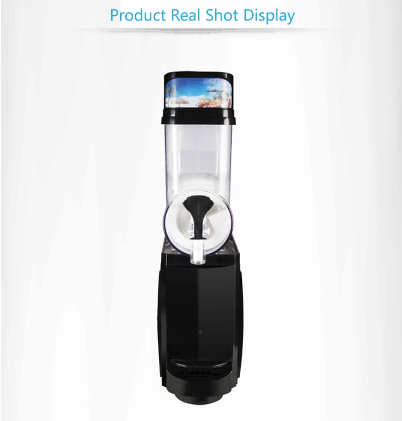 

Коммерческая сланцевальная машина с двойным резервуаром, 4 л, электрическая автоматическая машина для производства сланца, машина для таяния снега и Замороженных Напитков