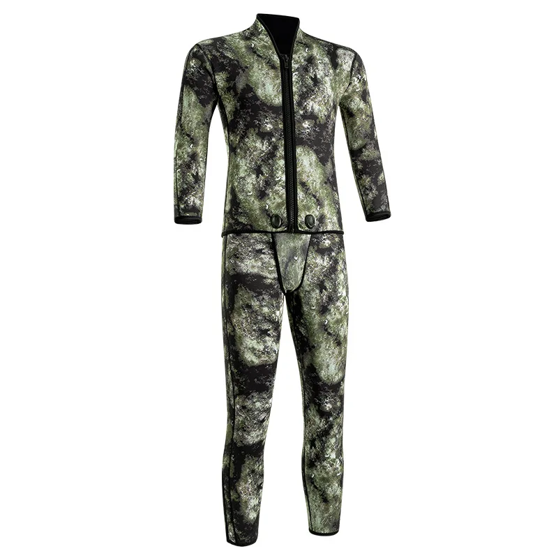 

Water Suit Men's Professional Deep Dive Warm and Cold proof Diving Suit 3~5MM Split Free Snorkeling Fishing and Hunting Suit Wom