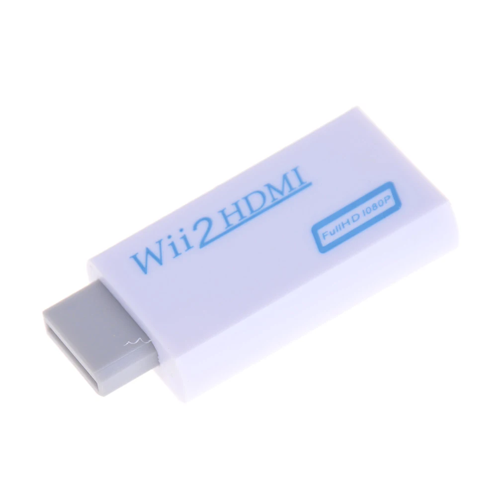 1PC For Wii To HDMI-compatible Adapter Converter Support FullHD 720P 1080P 3.5mm Audio For Wii2HDMI Adapter For HDTV images - 6