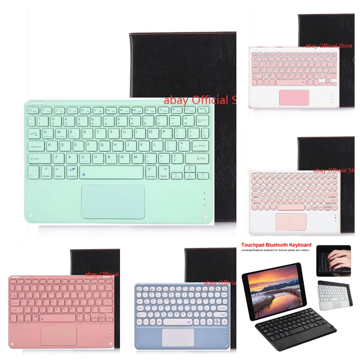 

Wireless Bluetooth Keyboard Teclado for Huawei Matepad 10 4 Honor V6 Tablet Magnetic Case for Huawei MatePad T10s T10 T 10 Cover