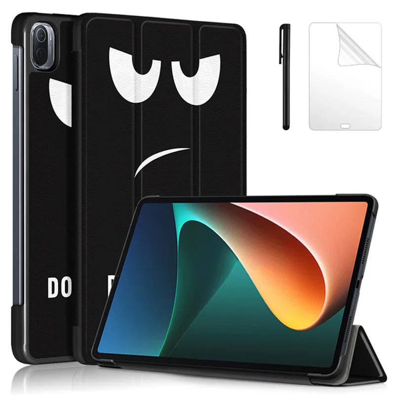 

Для Xiaomi Mi Pad 5 Pro MiPad 5, детский магнитный складной смарт-чехол, чехол для планшета Mipad 5 Pro Mipad 5, Чехол + пленка