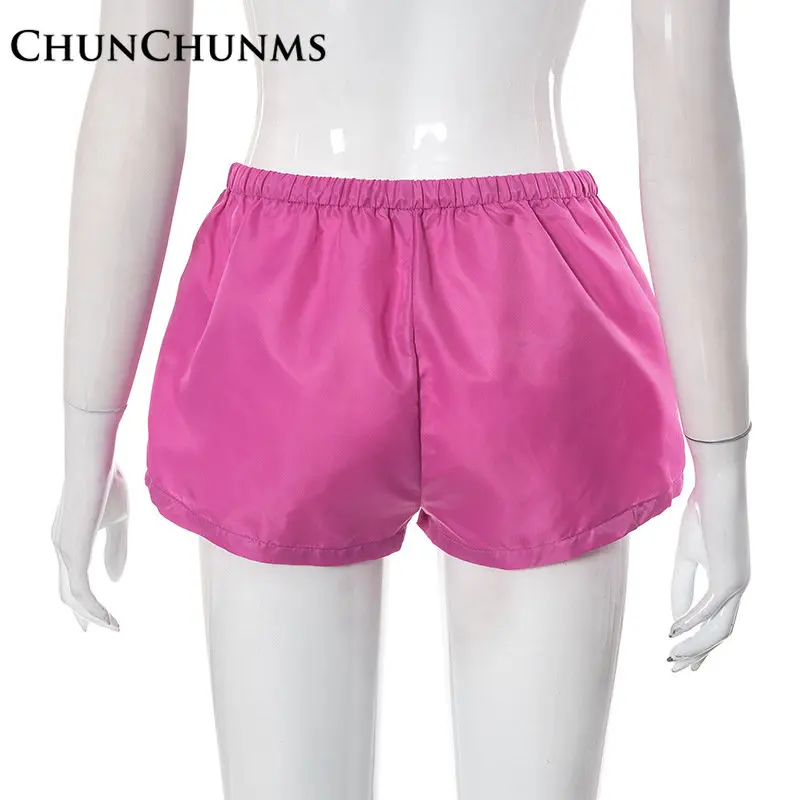 Summer Cargo Pocket Shorts 2 Piece Set Women Buttons Cardigan Coat Female Pink Loose Shirt Short Pant Suit 2023 Streetwear