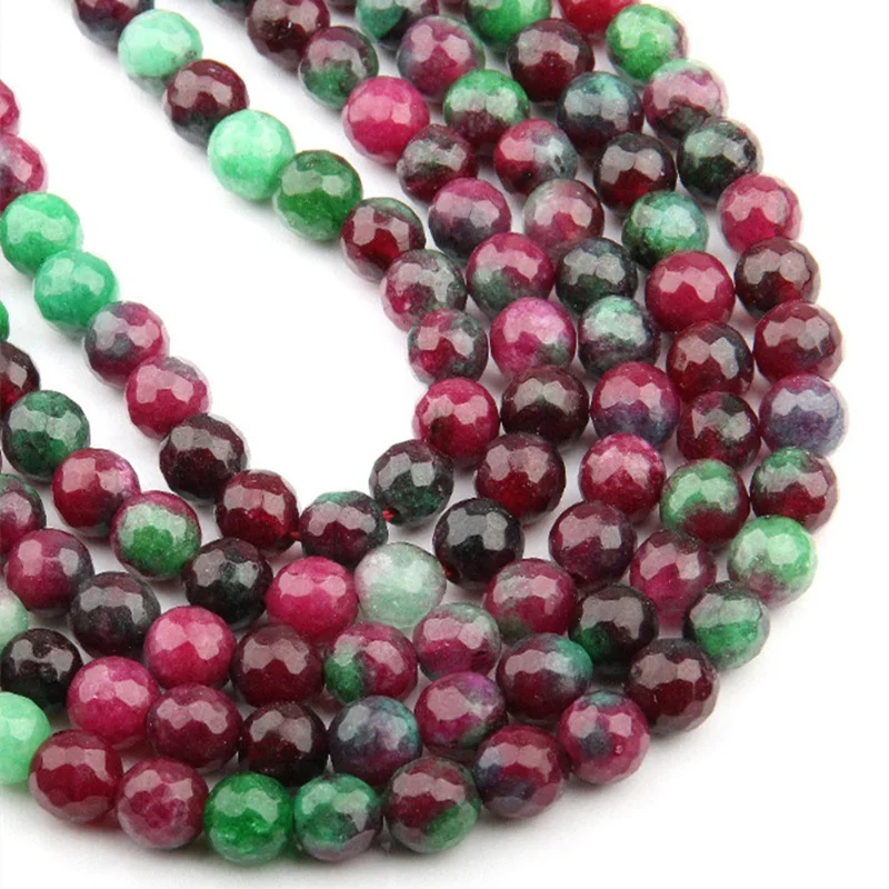 

Natural Beads Faceted Imitation Tourmaline Loose Spacer Bead for Jewelry Making