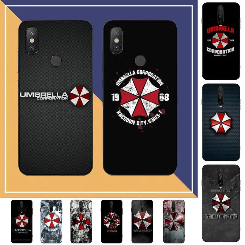 

LVTLV Umbrella Corporation Phone Case for Redmi Note 8 7 9 4 6 pro max T X 5A 3 10 lite pro