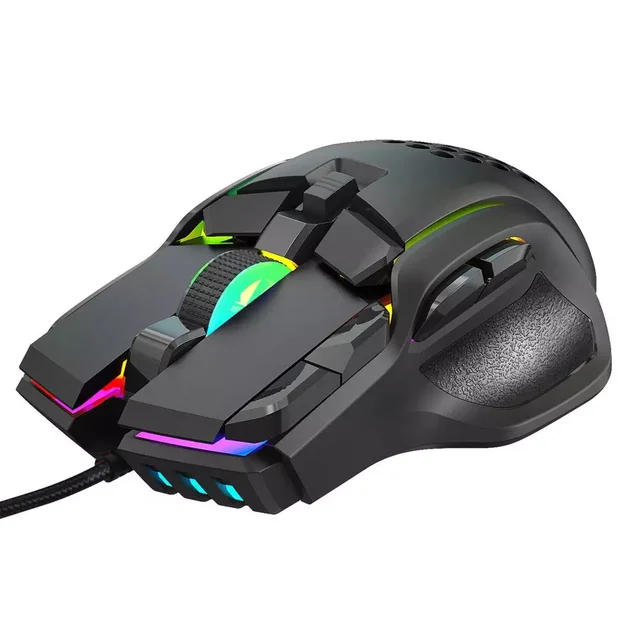 2023NEW Computer Mouse  Professional RGB Light Computer Accessories  7000FPS USB Wired Gaming Mouse for Office 6