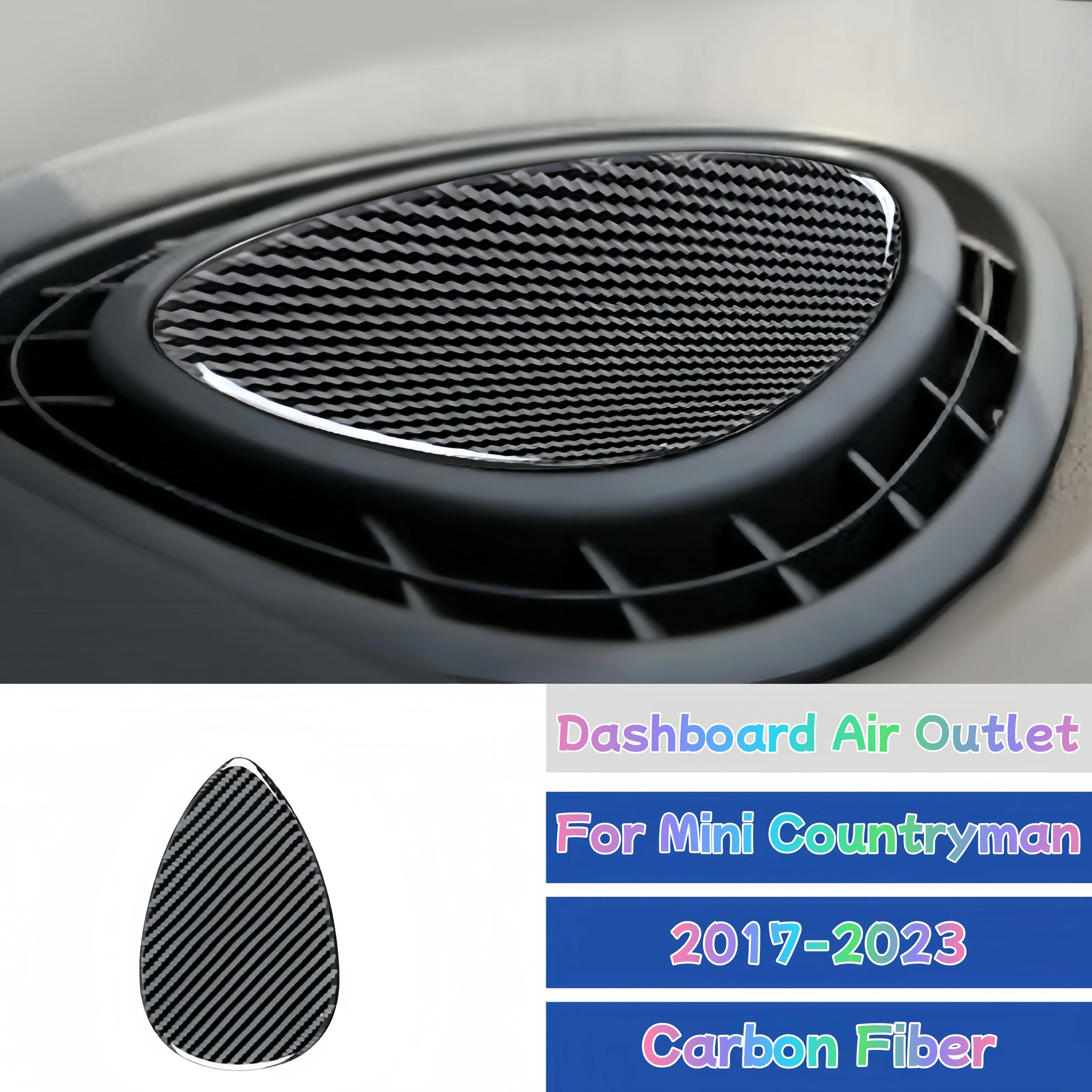 Для Mini Cooper Countryman F56 F55 F54 покрытие из углеродного волокна для салона автомобиля