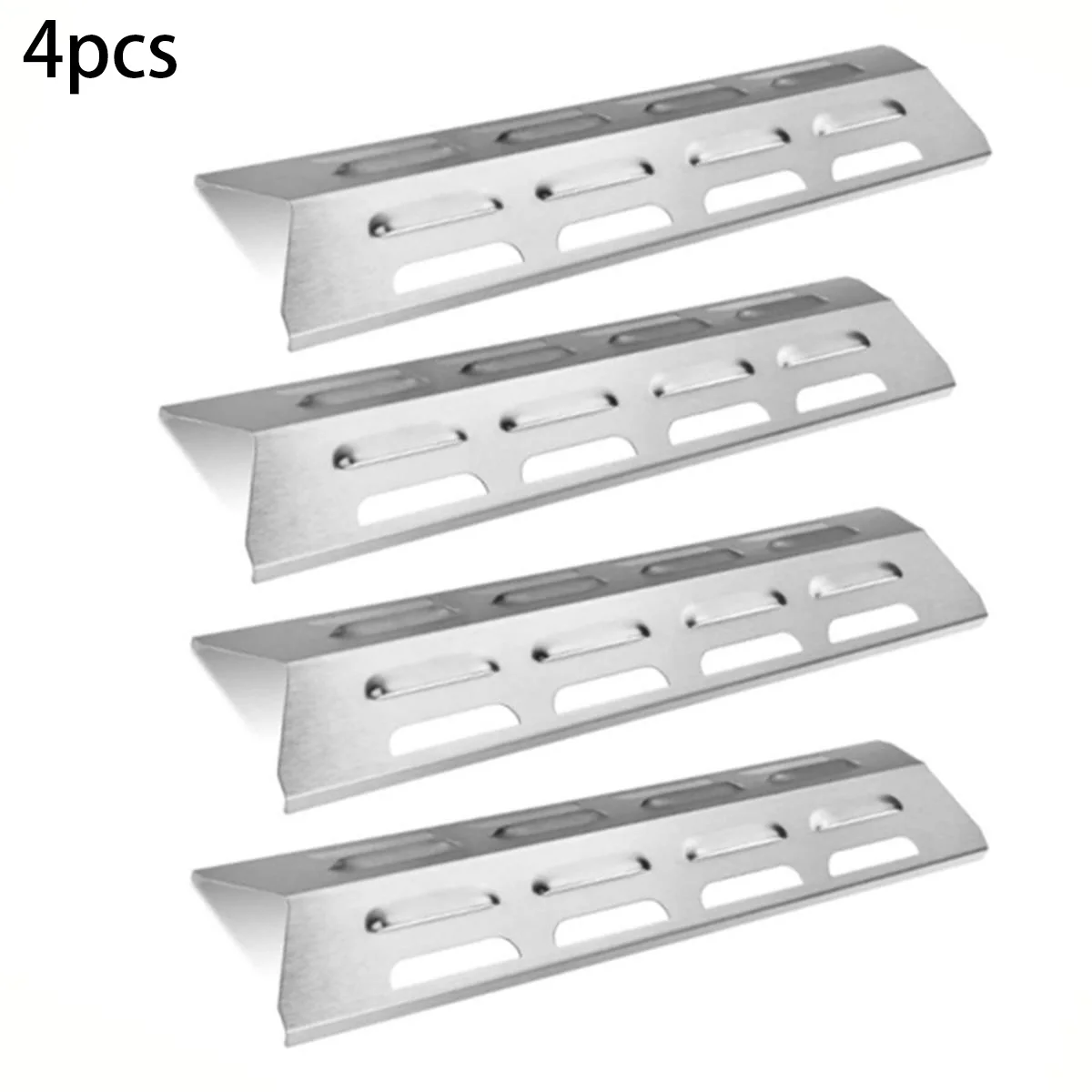 

4Pcs Replacement Stainless Steel Heat Plate Shield Barbeque Grill Perfect Flame Gas Grill Models SLG2007A, SLG2007B, SLG2007BN