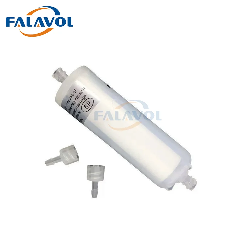 

FALAVOL 5PCS White Long Ink Filter for Flora Gongzheng Infiniti Witcolor JHF Printer Cylindrical Filter