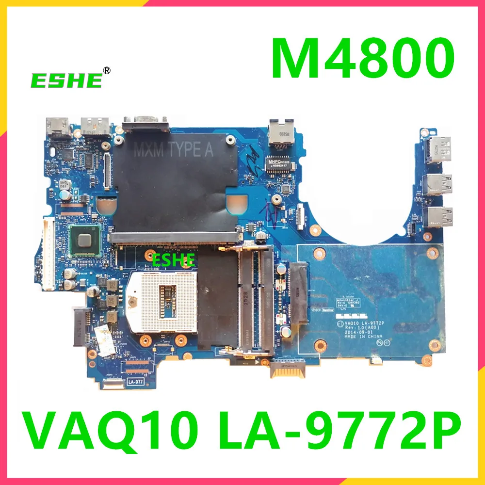 

For DELL Precision M4800 Laptop Motherboard C3V2K 0C3V2K CN-0C3V2K DDR3L LA-9772P Motherboard 100% Test Work