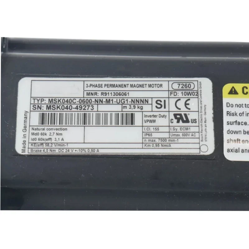Совершенно новые 100% оригинальные синхронные серводвигатели MSK040C-0600-NN-M1-UG1-NNNN