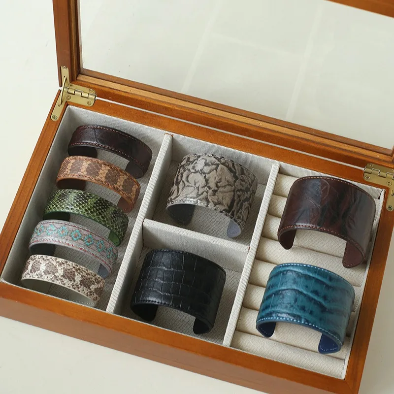 1 шт. уникальный кожаный браслет персонализированный ювелирные изделия высокого