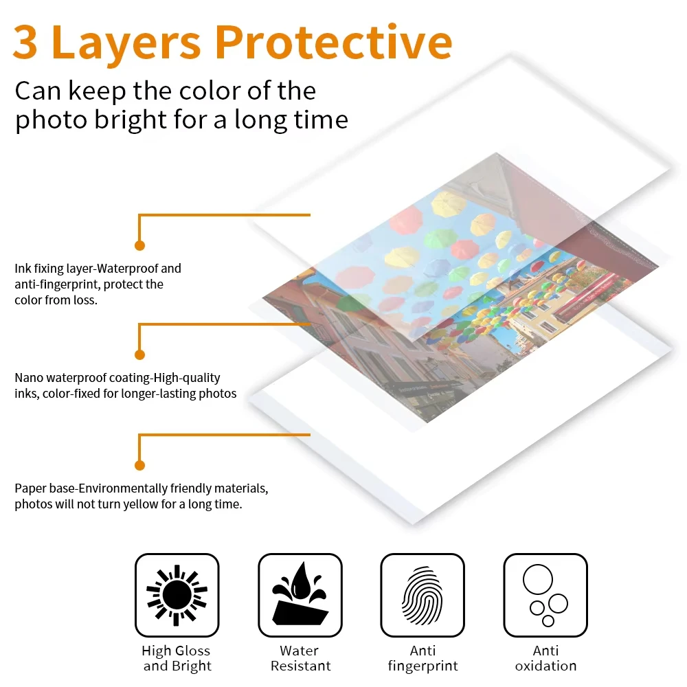 3-цветная лента и 10 листов фотобумаги KP-108IN 4x6 6-дюймовый водонепроницаемый набор