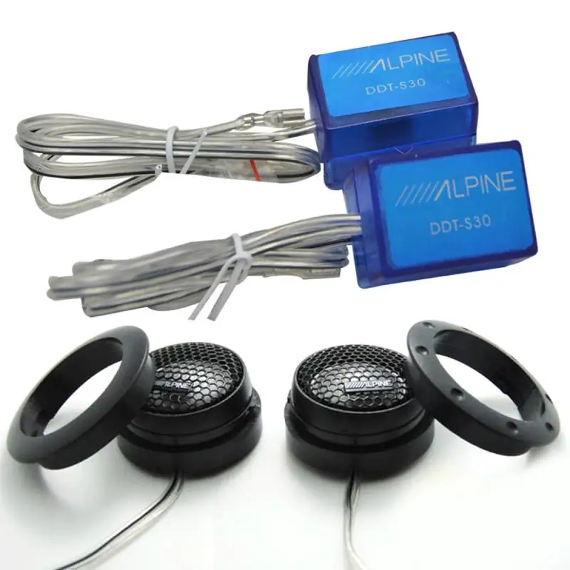 

2PCS 180W 4Ohm High-Pitched Audio Loudspeaker Car Audio Modification Tweeter Car Audio Silk Film For Car Modification