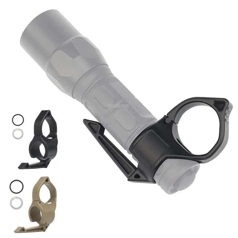 

Hunting Flashlight Ring Adapter Military Hunting Shooting Flashlight Holder Compatible 2.2cm Inner Diameter Flashlights