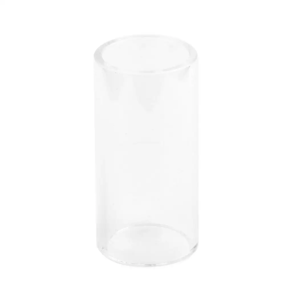 1 шт. прозрачная горка для гитары из боросиликатного стекла