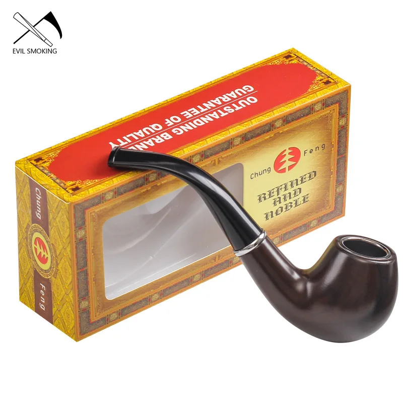 

EVIL SMOKING New Hot Selling Creative Boutique Retro Men's Resin Tobacco Vanilla Pipe Decoration Ornaments Smoking Accessories