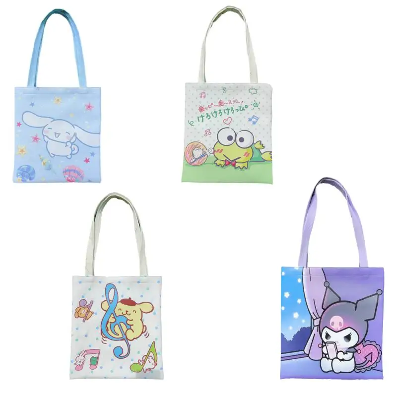 

Kawaii Sanrios Cinnamoroll Purin Keroppi Littletwinstars Hellokittys Kuromi My Melody Cute Cartoon Anime Waterproof Storage Bag
