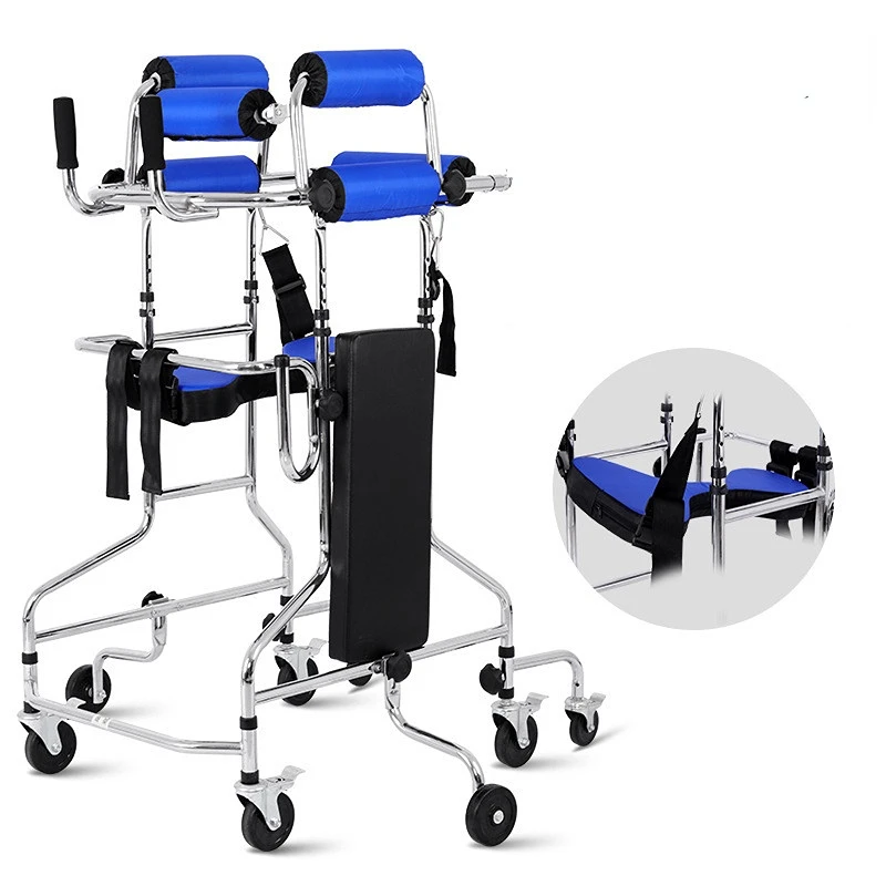 

Elderly Rehabilitation Training Equipment Walking Chair Stroke Hemiplegia Lower Limb Walker