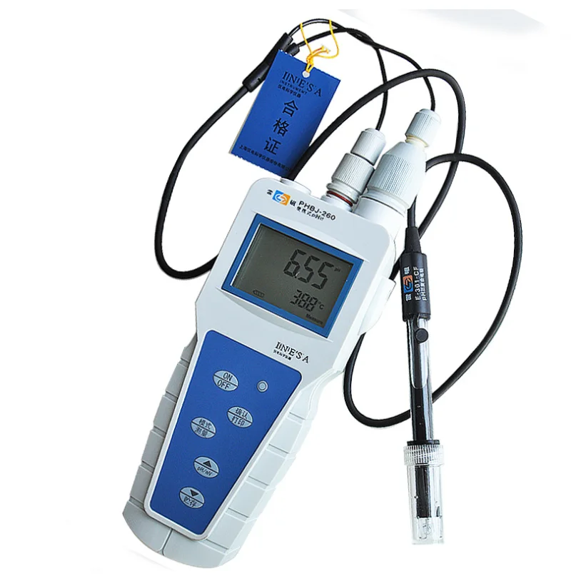 

PHBJ-260 Portable PH Meter,electrochemical Instrument, Laboratory Ph Meter CN;JIA Yaou