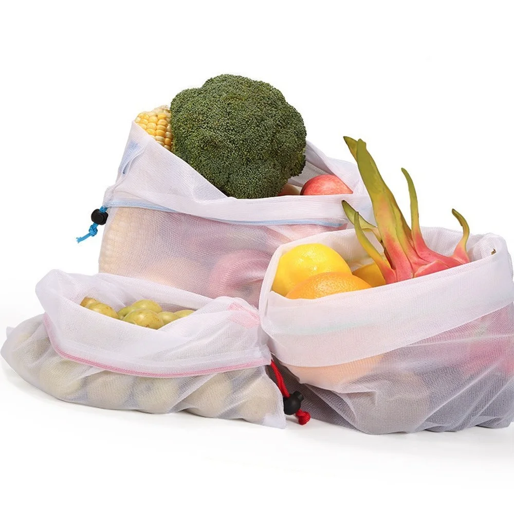 

Лидер продаж, многоразовые зеленые сумки S/M/L для продуктов, с ремешком