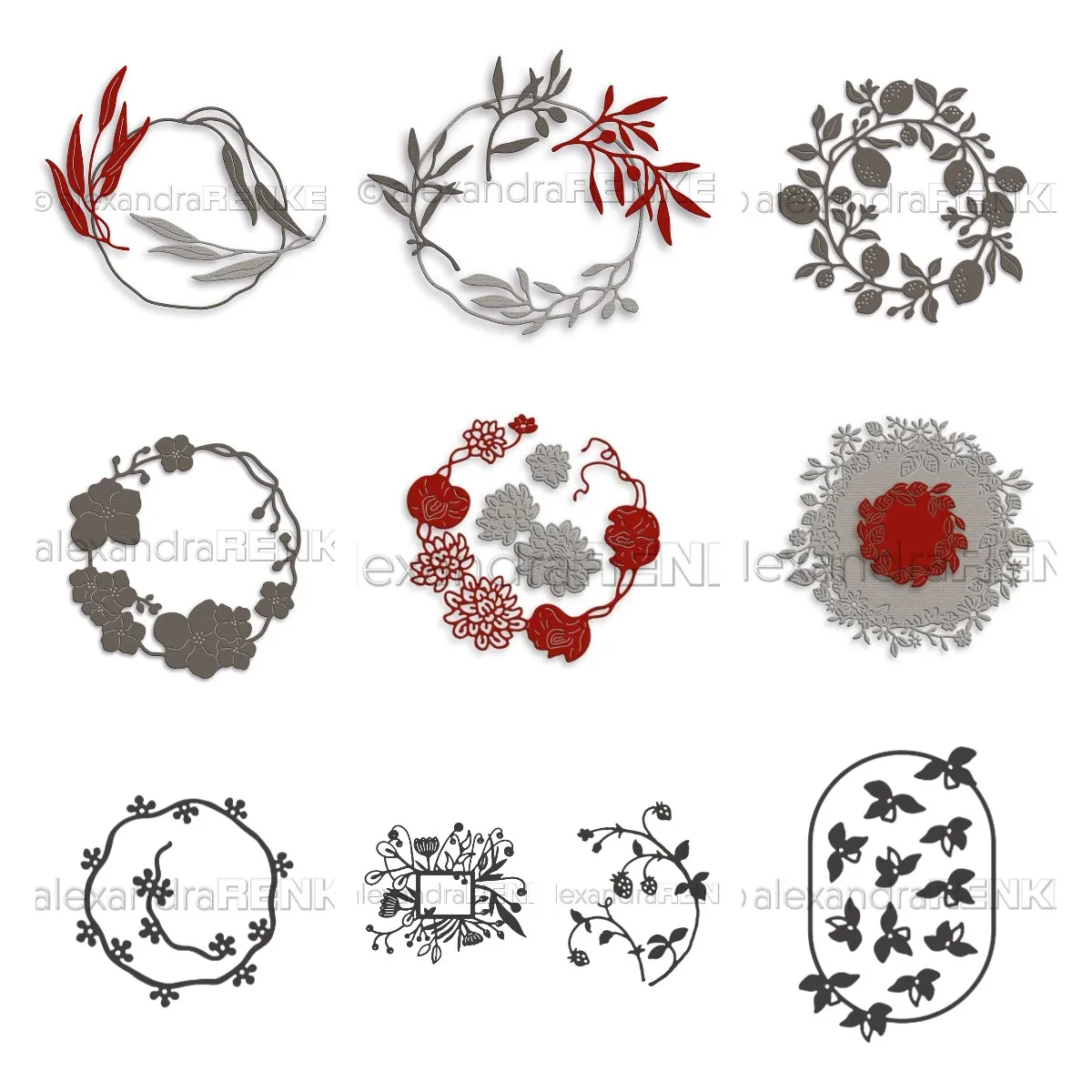 

Wreath Leaves Metal Cutting Dies Diy Scrapbooking Photo Album Decorative Embossing Papercard Crafts 2023 New