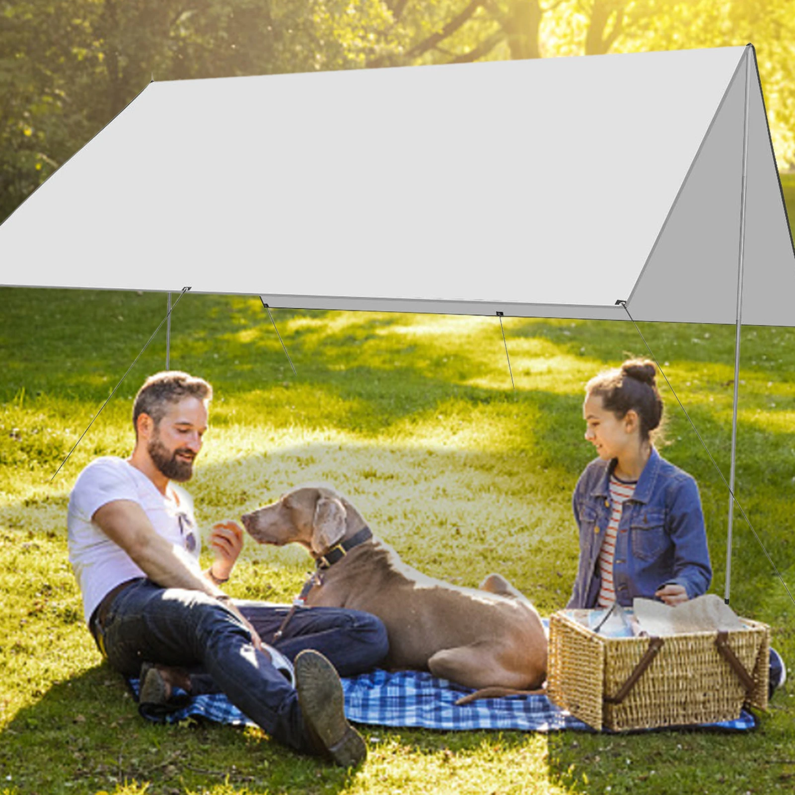 

Camping Tarp Tent Multi-tool Travel Equipment Emergency Outdoor Shelter For Camping Hiking Waterproof Tent Cover Survival Gears