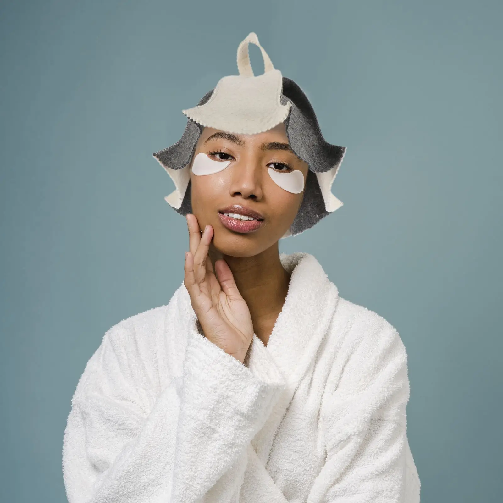 1 шт. головной убор для ванной комнаты |