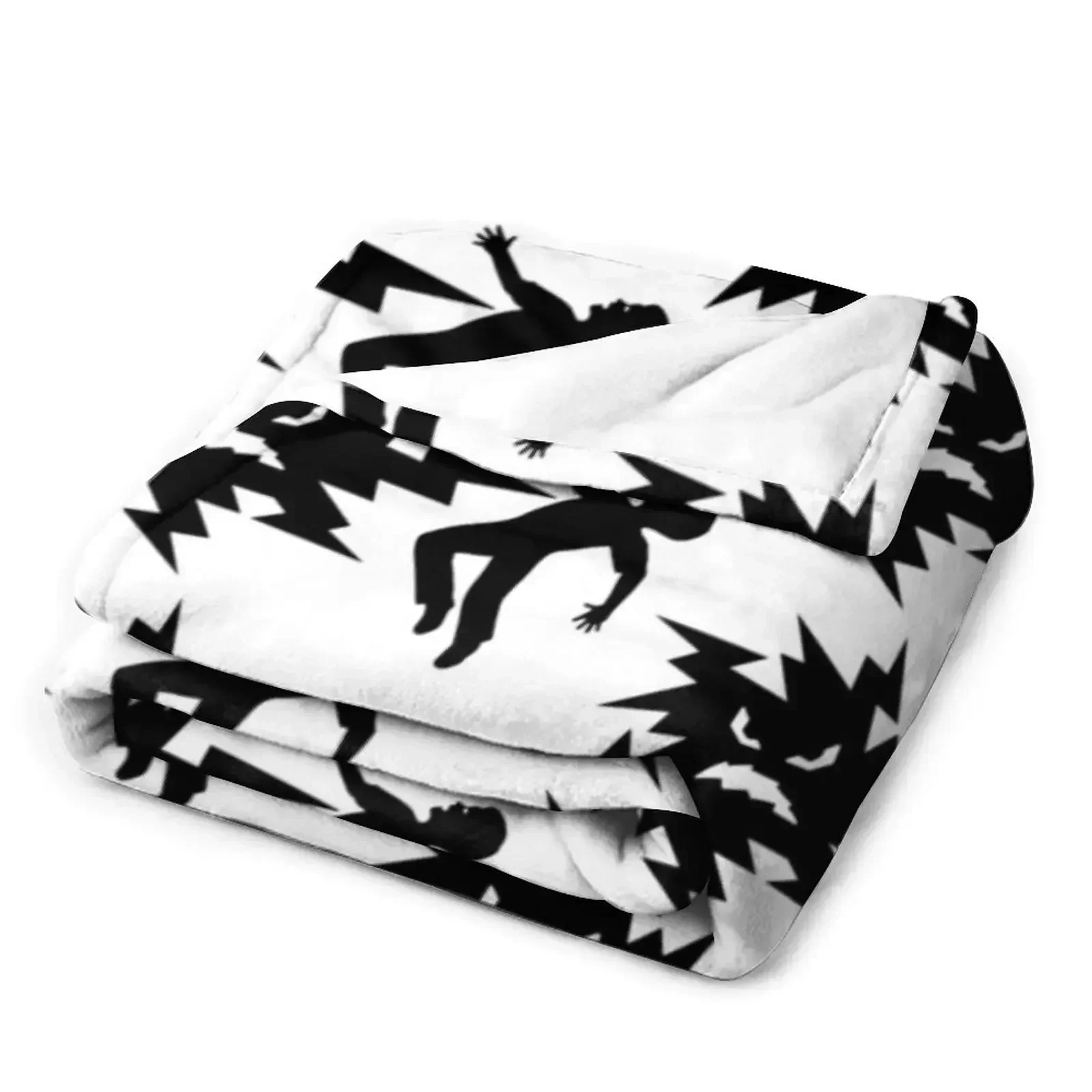 Мистер Оуч ФутболкаМистер. Одеяло Ouch мягкие плюшевые клетчатые модные одеяла для