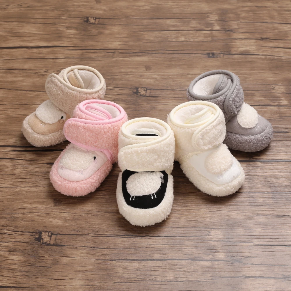 Зимние теплые ботинки для новорожденных 0-18 месяцев